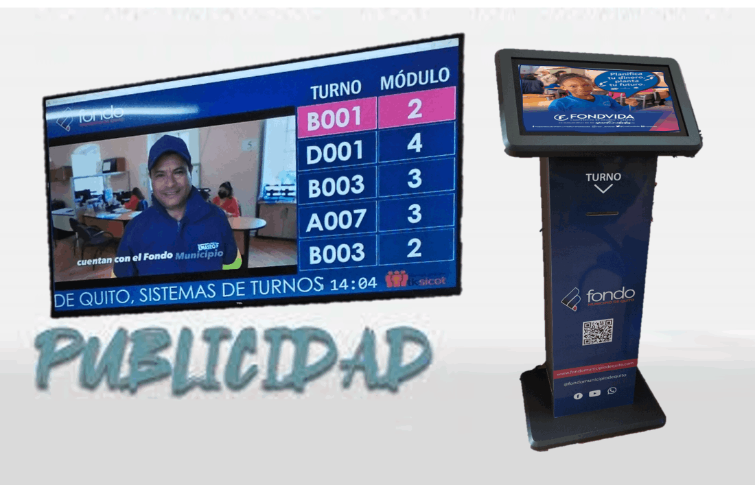 Dispensador turnos, turnero automático
